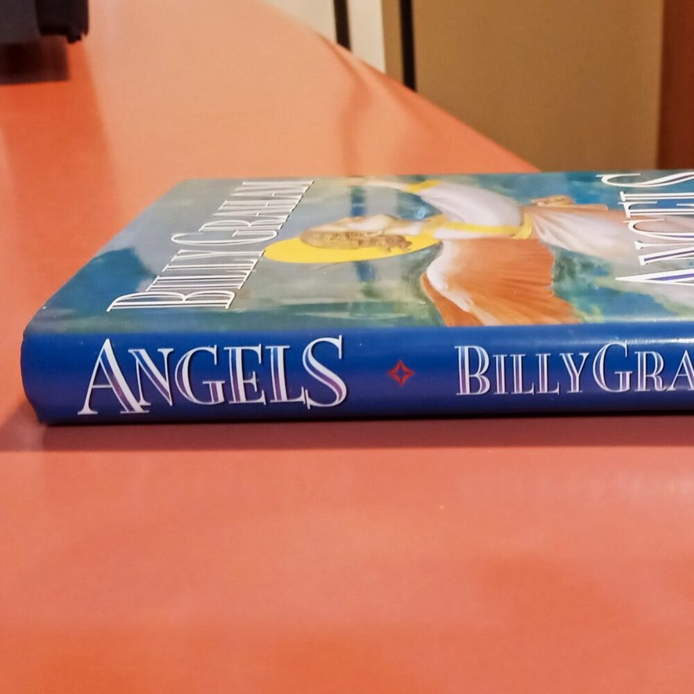 ANGELS, Billy Graham | Vintage 1994 Hardcover w/Dust Jacket Collectible Book - Picture 6 of 14